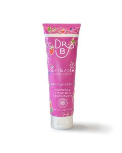 Dr. Brite Berrylicious Toothpaste Kids Berries Natural Fluoride-free Biological