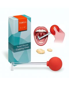 Tonsillstenar tonsilclin Ta bort tonsillstenar Vita bitar i halsen Tonsilloliter