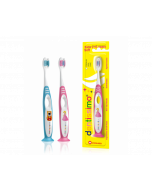 Dentissimo Junior 2-6 Toothbrush Soft and colourful kids child getting used to oral hygiene